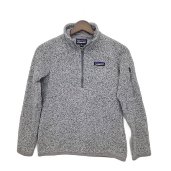 Patagonia Sweaters - Patagonia Women's Better Sweater 1/4 Zip Gray Size XS